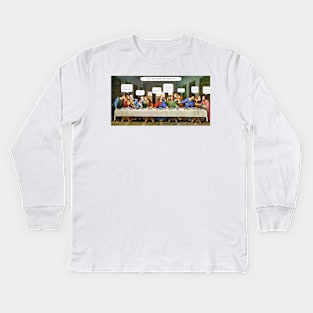 The Last Supper? Kids Long Sleeve T-Shirt